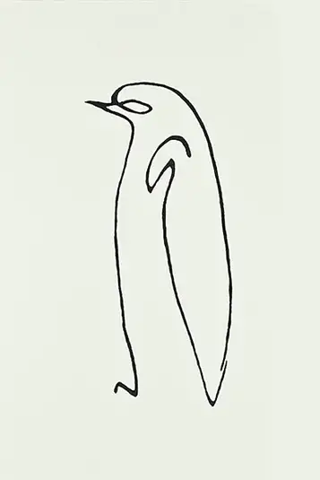 Penguin by Pablo Picasso